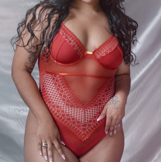 Body Alma color ladrillo